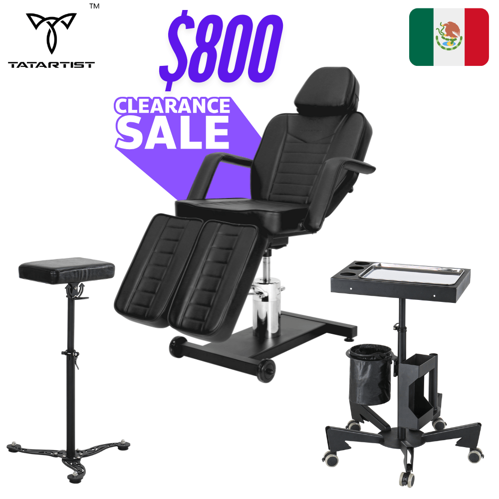 【MX】Clearance sale TA-TC-04 PRO tattoo chair combo