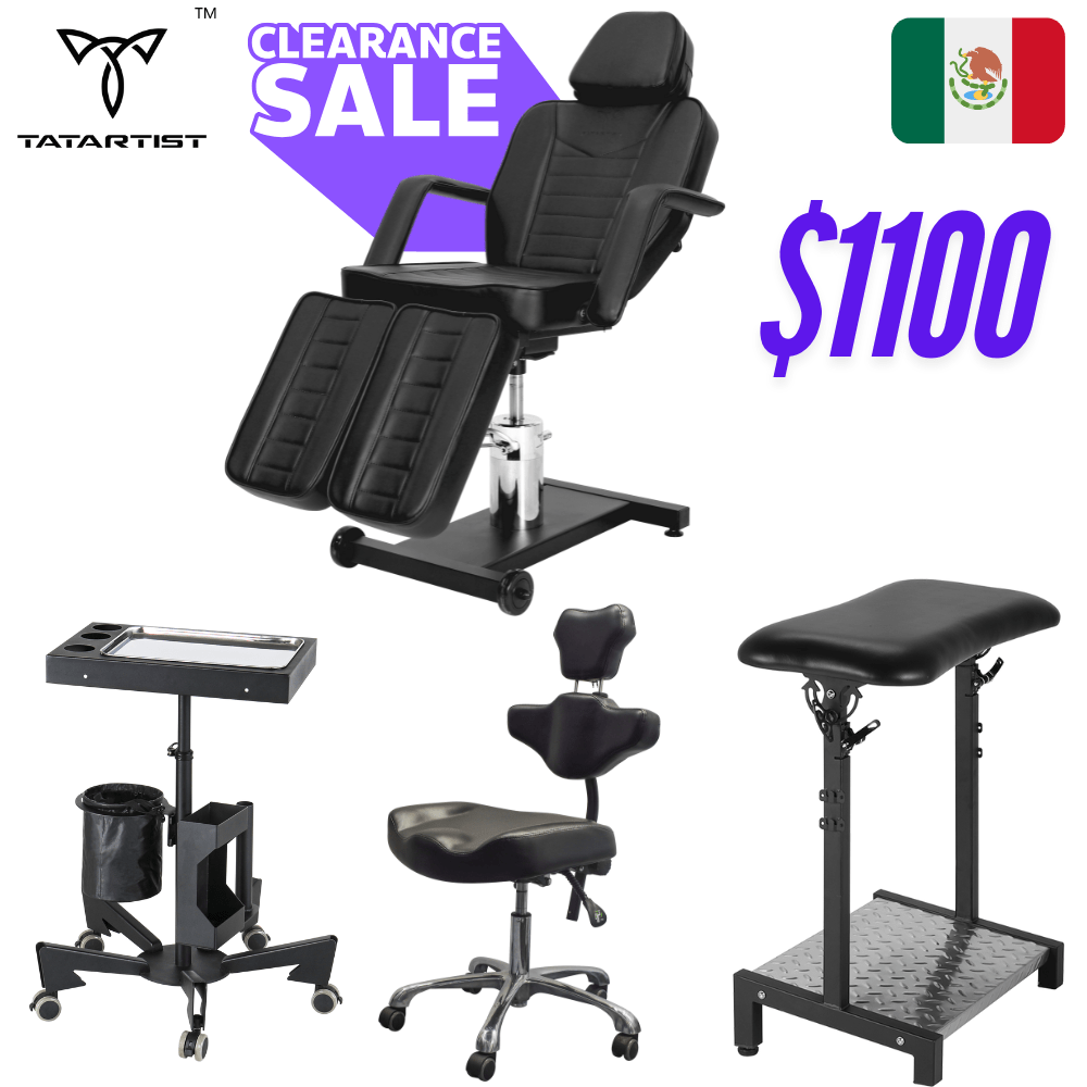 【MX】Clearance sale TA-TC-04 PRO tattoo chair combo