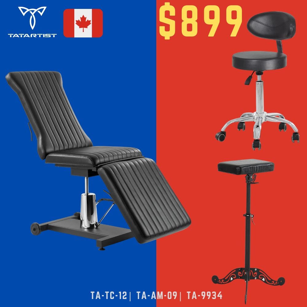 【CA】Tattoo Studio Hydraulic tattoo guest chair Furniture Packages