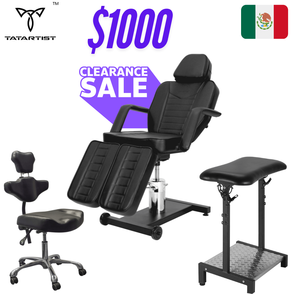 【MX】Clearance sale TA-TC-04 PRO tattoo chair combo