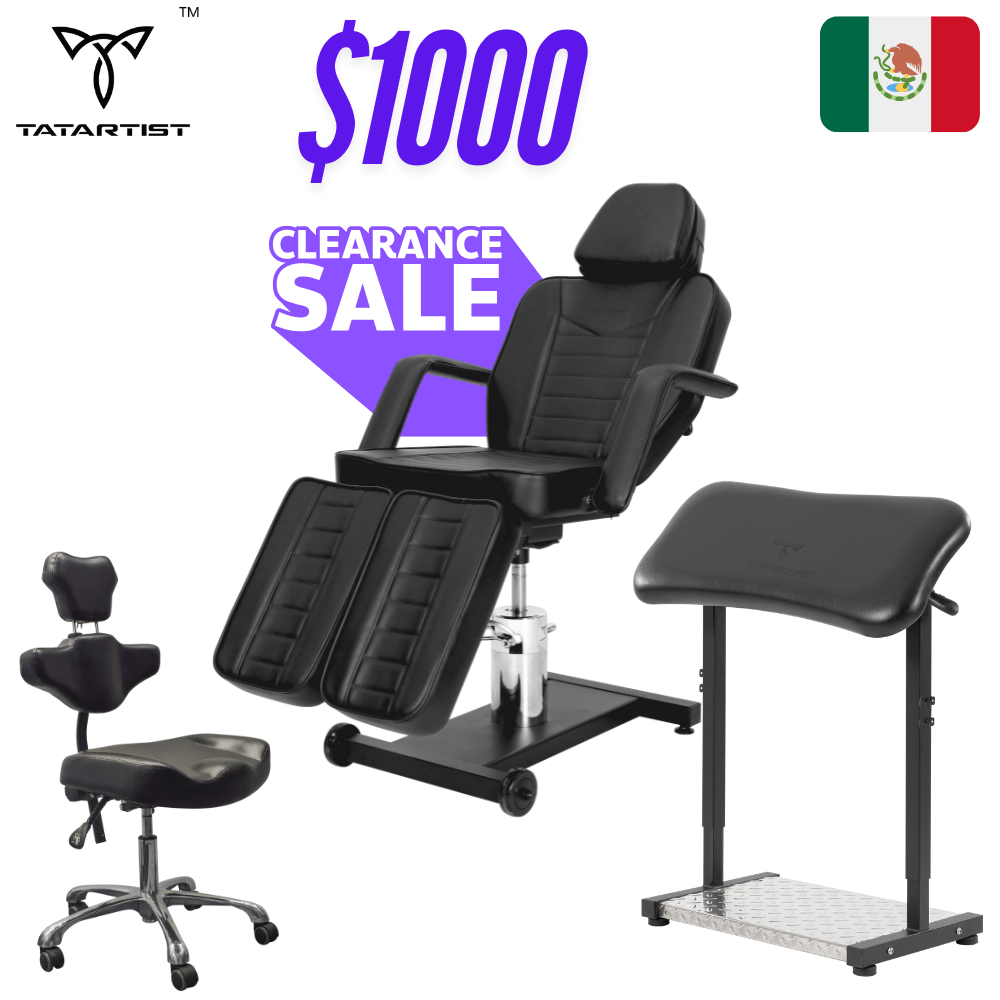 【MX】Clearance sale TA-TC-04 PRO tattoo chair combo