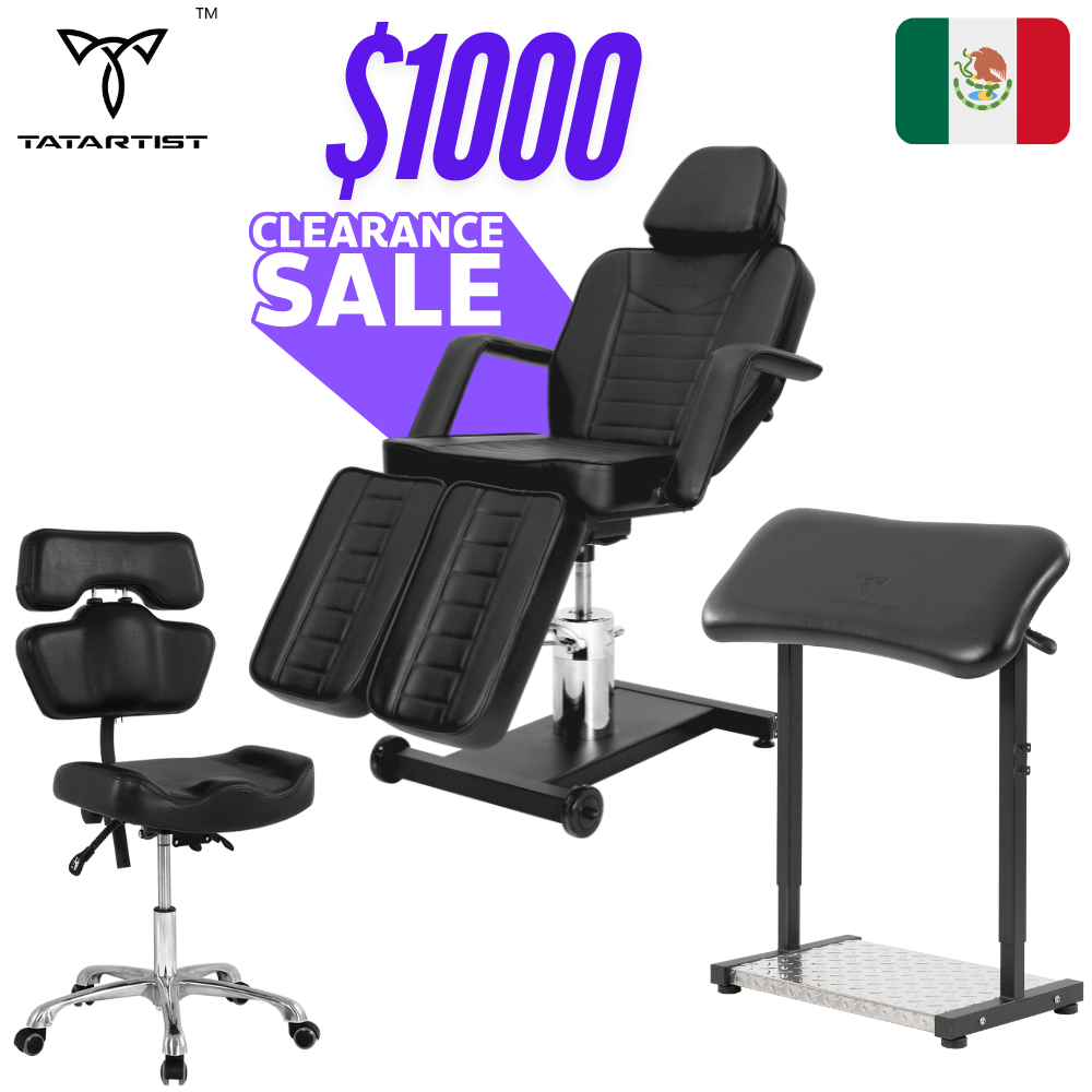 【MX】Clearance sale TA-TC-04 PRO tattoo chair combo