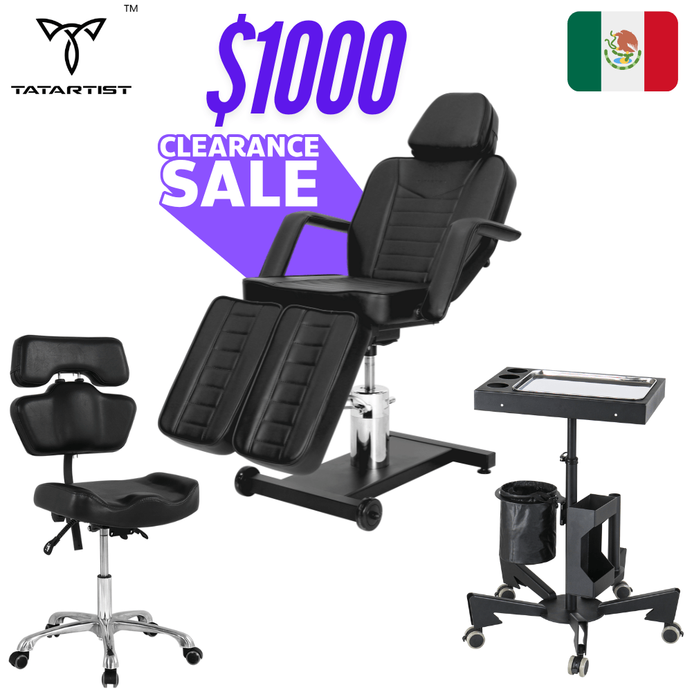 【MX】Clearance sale TA-TC-04 PRO tattoo chair combo