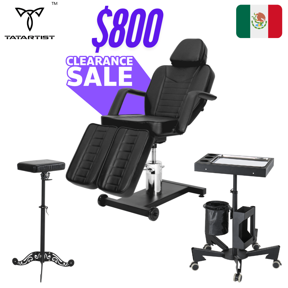 【MX】Clearance sale TA-TC-04 PRO tattoo chair combo