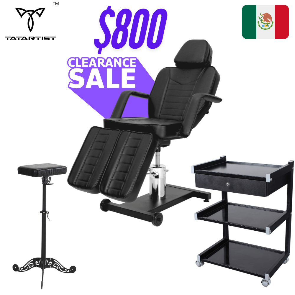 【MX】Clearance sale TA-TC-04 PRO tattoo chair combo